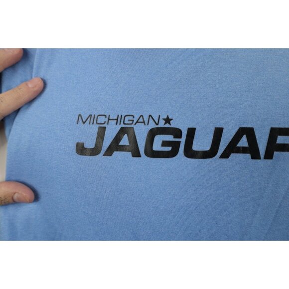 Nike Soccer Womens Medium Spell Out Michigan Jaguars FC Short Sleeve T-Shirt - Picture 6 of 13